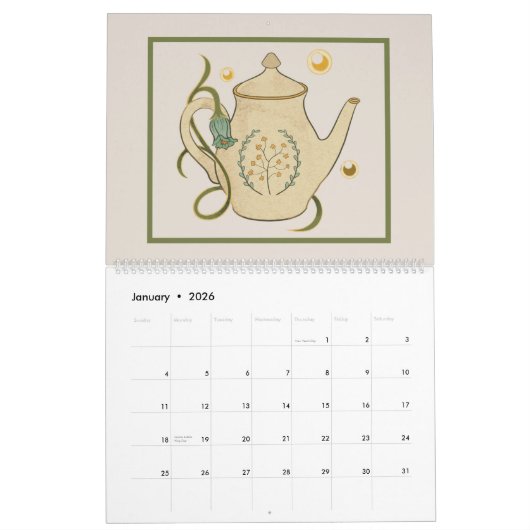 Vintager Kalender 2023 (Jan 2026)