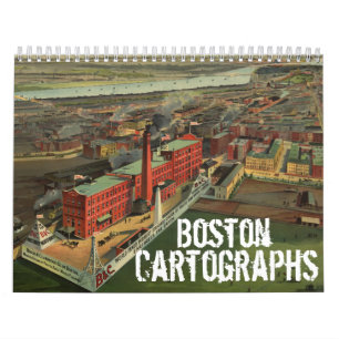 Vintager Kalender Bostons Cartographs