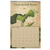 Vintager Kalender der französischen Postkarte (Mär 2027)