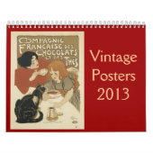 Vintager Kalender der Plakat-2013 (Titelbild)
