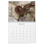 Vintager Kalender der Zusammensetzungs-2016 (Mär 2027)