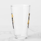 Vintager kalifornischer Bärenhaufen Glas (Links)