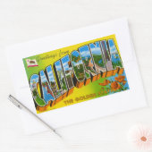 Vintager kalifornischer Sticker (Umschlag)