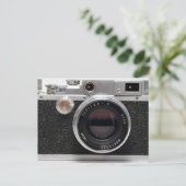 VINTAGER KAMERA 4 POSTKARTE (Stehend Vorderseite)