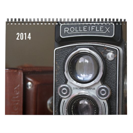 Vintager Kamera-Kalender 2014 Kalender (Titelbild)