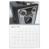 Vintager Kamera-Kalender 2015 Kalender (Feb 2027)