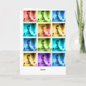 VINTAGER KAMERA TYP SAY KÄSE VINTAG KARTE (Rückseite)