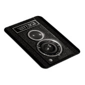 Vintager Kameraeffekt auf flexibler Darstellung Magnet (Rechte Seite)