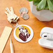 Vintager kameramanischer Schlüsselanhänger