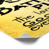 Vintager Kampf gegen Tabak Poster (Ecke)