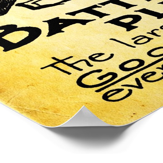 Vintager Kampf gegen Tabak Poster (Ecke)