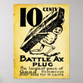 Vintager Kampf gegen Tabak Poster (Vorne)