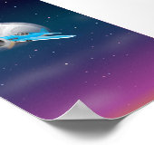 Vintager Kämpfer Poster (Ecke)