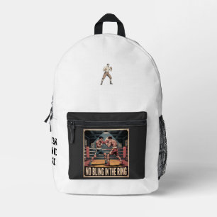 Vintager Kampfflugzeug - kein Kleingeld Bedruckter Rucksack