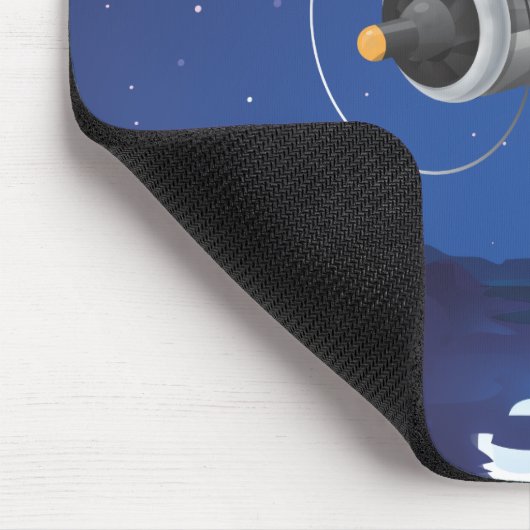 Vintager Kampfflugzeug Mousepad (Ecke)