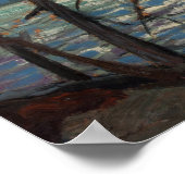 Vintager Kanadier Tom Thomson Painting Canoe Lake Poster (Ecke)
