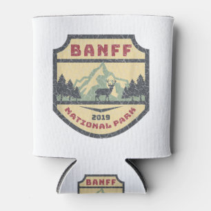 Vintager kanadischer Banff Nationalpark Souvenir C Dosenkühler