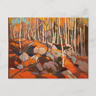 Vintager kanadischer Tom Thomson Birch Grove Paint Postkarte