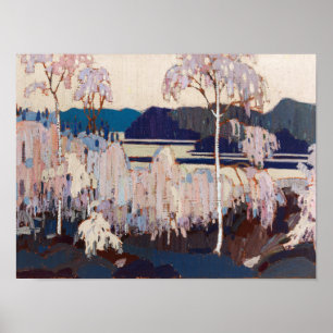 Vintager kanadischer Tom Thomson Painting Sleet St Poster