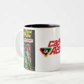 Vintager Kapitän Action Mug Zweifarbige Tasse (Vorderseite Links)