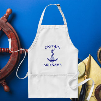 Vintager Kapitän des Ankerstaates Schürze
