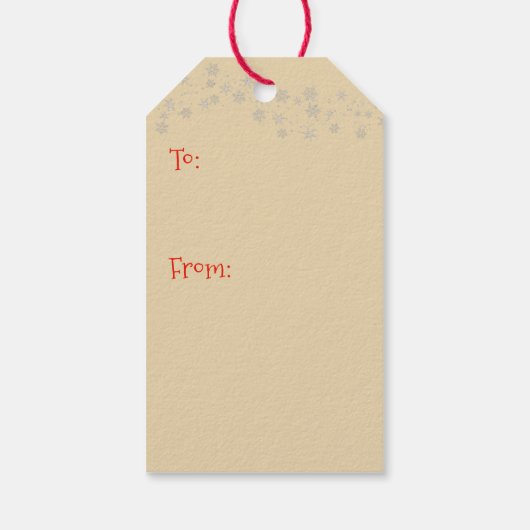 Vintager Kardinal Frohe Weihnachten Geschenkanhänger (Rückseite)