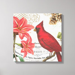 Vintager Kardinal Leinwanddruck