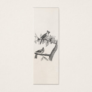 Vintager Kardinalgrosbeak-Vogel personalisiertes