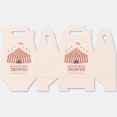 Vintager Karneval Circus Big Top Baby Dusche Geschenkschachtel (Ungeklappt)