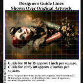 Vintager Karneval Noir Circus Girl CN4 Decoupage Seidenpapier