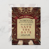 Vintager Karneval Parco Civico-Ciani Ankündigungspostkarte (Vorne/Hinten)