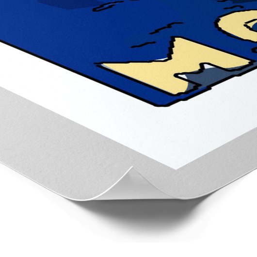 Vintager Karneval Poster (Ecke)