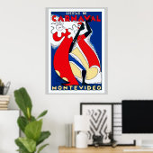 Vintager Karneval Poster (Heimbüro)