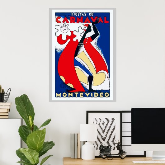 Vintager Karneval Poster (Heimbüro)
