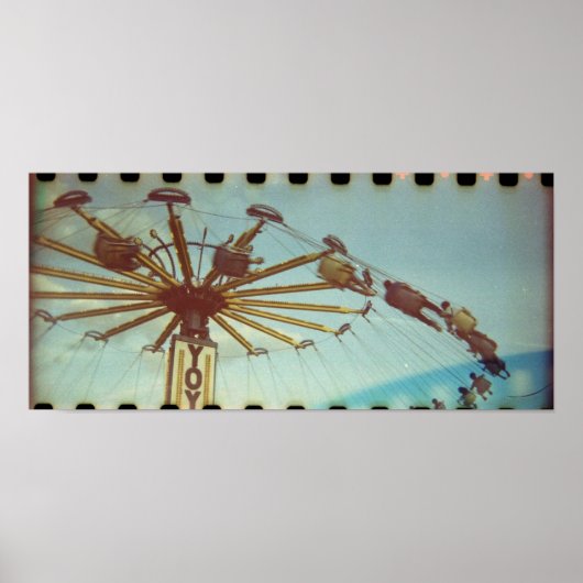 Vintager Karnevalsritt Poster (Vorne)