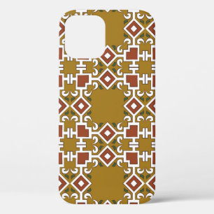 Vintager Karo für den nahtlosen Ablauf von Dämmen Case-Mate iPhone Hülle