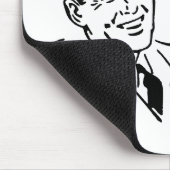 Vintager Karo zur Konjunkturbelebung durch den Sta Mousepad (Ecke)