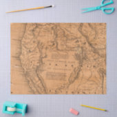 Vintager Kartenentwurf 10 Seidenpapier (Basteln)