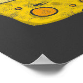 Vintager Käse Poster (Ecke)