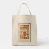 Vintager Käsesammler, Lebensmittelgeschäft 1923 Tragetasche (Rückseite)