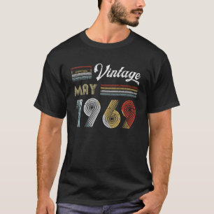 Vintager Kassetten-Band-50. Geburtstag im Mai 1969 T-Shirt