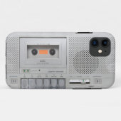 Vintager Kassettenrekorder Case-Mate iPhone Hülle (Rückseite (Horizontal))