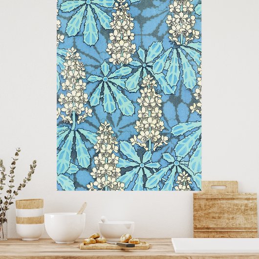 Vintager Kastanienbaum ~ Poster (Küche)