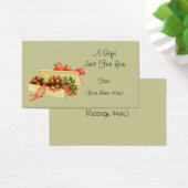 Vintager Kasten mit Rose Personalisierter Kartenma (Schreibtisch)