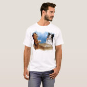 Vintager Katzen-Poker-T - Shirt durch Louis Wain (Vorne ganz)