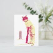 Vintager Katzenkricker Postkarte (Stehend Vorderseite)