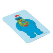 Vintager Keksmonster Weihnachtskranz Magnet (Rechte Seite)