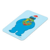 Vintager Keksmonster Weihnachtskranz Magnet (Linke Seite)