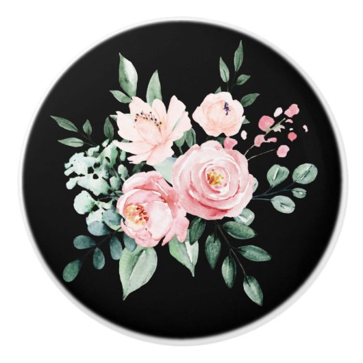 Vintager Keramik Keramikknauf (Vorderseite)