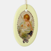Vintager Kerbe Keramik Ornament (Rechts)